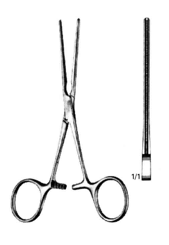 ATROMAT DEBAKEY MASKİTO KLEMP DÜZ 12CM